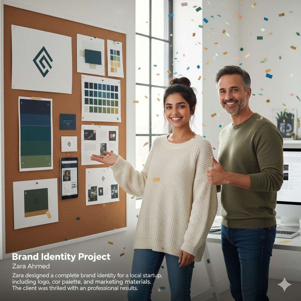 Brand identity design and logo work